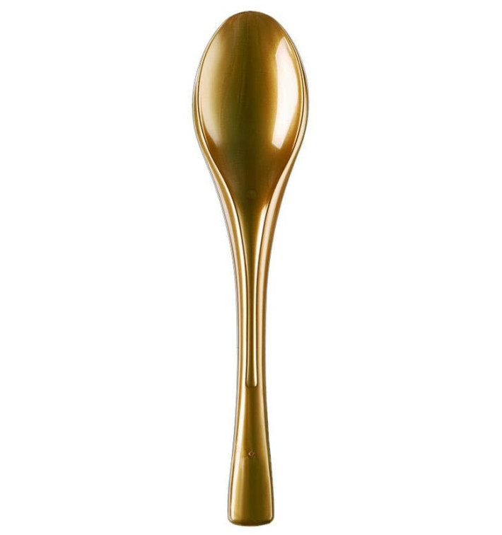 Cuillère Plastique Fly or 145mm (50 Unités) Cuillère Plastique Fly or 145mm (50 Unités)