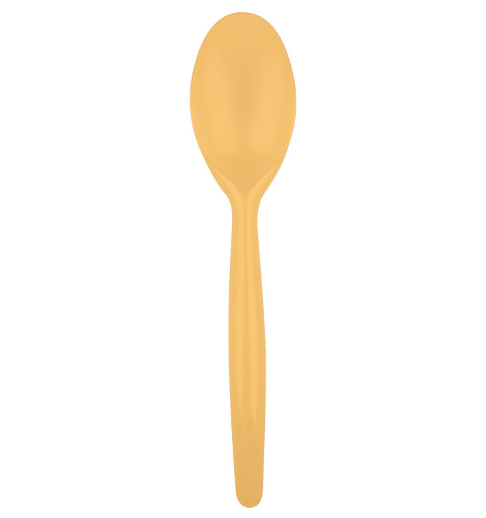 Cuillère Plastique Easy PS Or 185mm (500 Unités) Cuillère Plastique Easy PS Or 185mm (500 Unités)