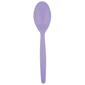 Cuillère Plastique Easy PS Lilas 185mm (20 Unités)