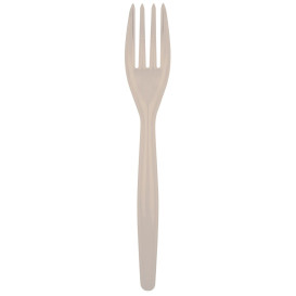 Fourchette Plastique Easy PS Beige 180mm (20 Unités)