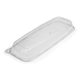 Plastic Deksel voor dienblad 17x45x5 cm (25 stuks)