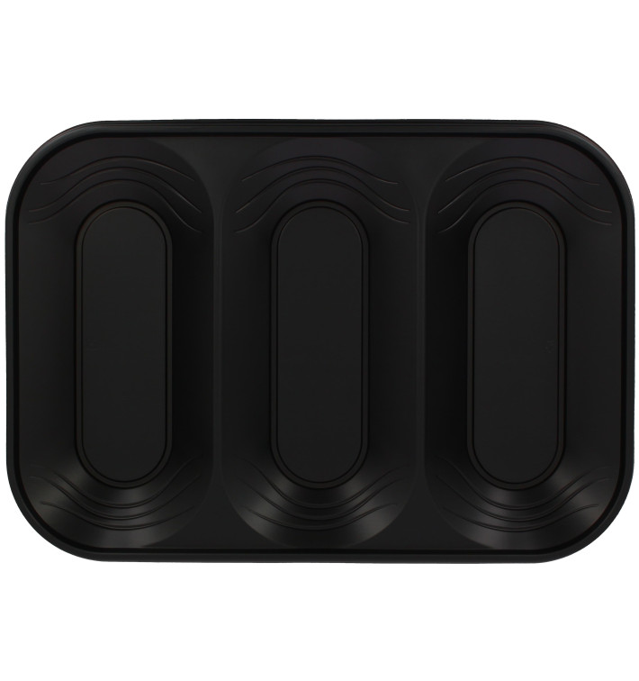Plastic dienblad microgolfbaar "X-Table" 3C zwart 33x23cm (2 stuks) Plastic dienblad microgolfbaar "X-Table" 3C zwart 33x23cm (2 stuks)