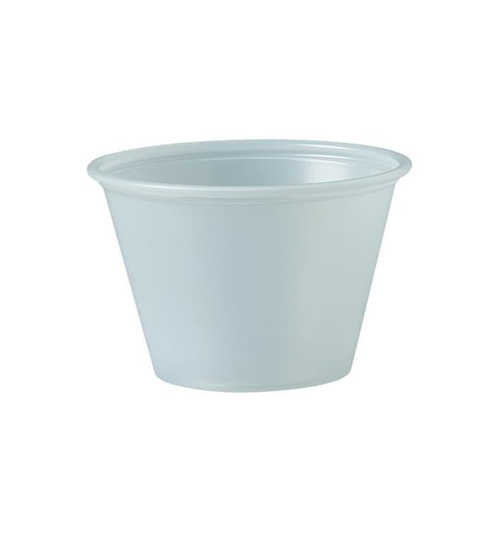 Pot à Sauce Plastique PS Trans. 75ml Ø6,6cm (250 Utés) Pot à Sauce Plastique PS Trans. 75ml Ø6,6cm (250 Utés)