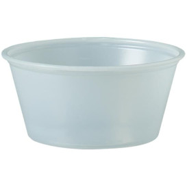 Plastic souffle beker PS transparant 100ml Ø7,3cm (2500 stuks)