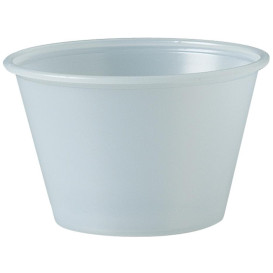 Plastic souffle beker PS transparant 120ml Ø7,3cm (250 stuks) 