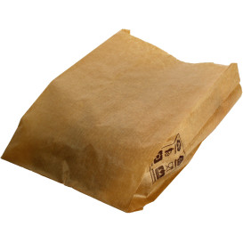 Sac Papier Kraft 12+6x20cm (250 Unités)