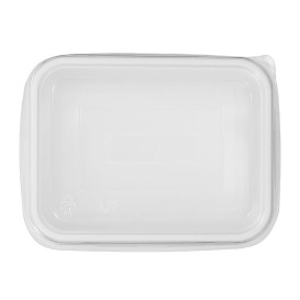 Couvercle Plastique Transp. Plateau 127x91x42mm (100 Utés)