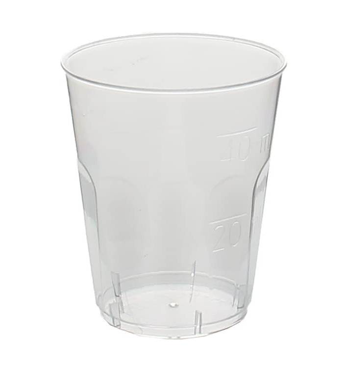 Plastic PS Shotje Kristal "Diamant" 50ml (50 stuks) Plastic PS Shotje Kristal "Diamant" 50ml (50 stuks)
