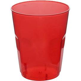 Gobelet Shot "Diamant" PS Cristal Rouge 50ml (20 Utés)