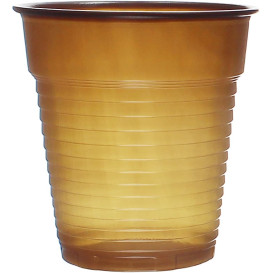 Gobelet Plastique Vending Marron 166ml Ø7,0cm (3000 Utés)