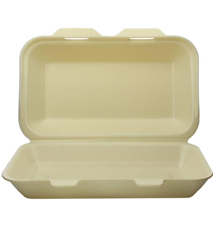 Boîte en FOAM LunchBox Champagne 240x155x70mm (125 Utés) Boîte en FOAM LunchBox Champagne 240x155x70mm (125 Utés)