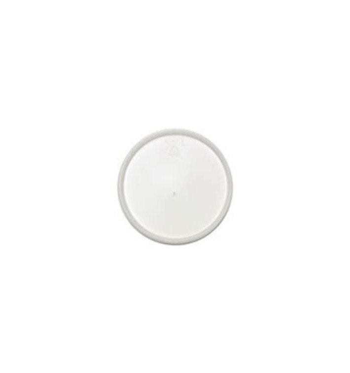 Plastic Deksel PS Plat voor Schuim Container Ø12,7cm (100 stuks) Plastic Deksel PS Plat voor Schuim Container Ø12,7cm (100 stuks)