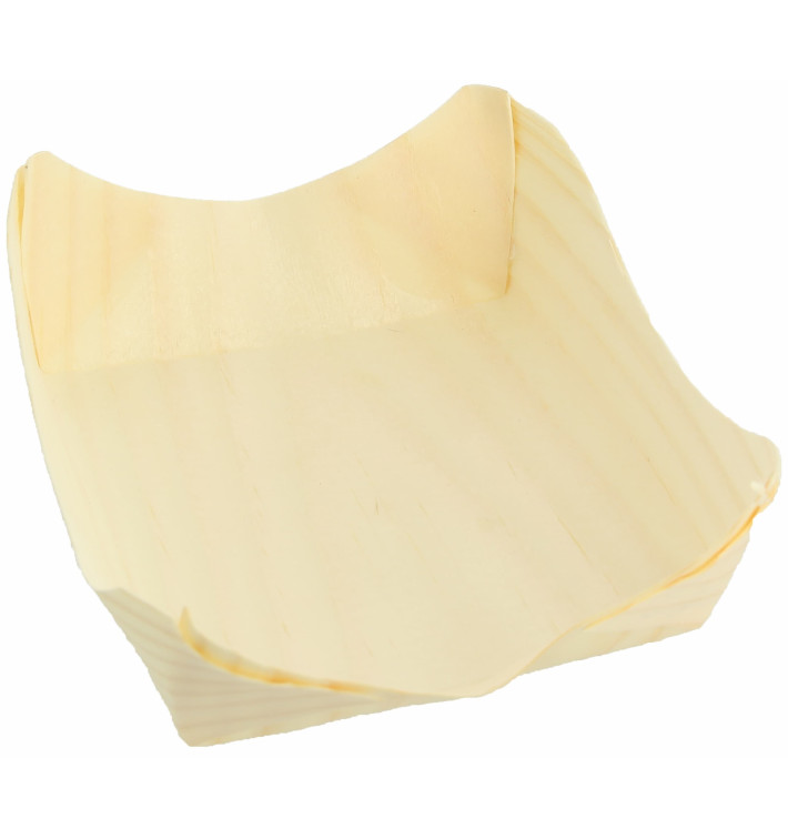 Dennenblad dienblad 10x10x3,5cm (100 stuks) Dennenblad dienblad 10x10x3,5cm (100 stuks)