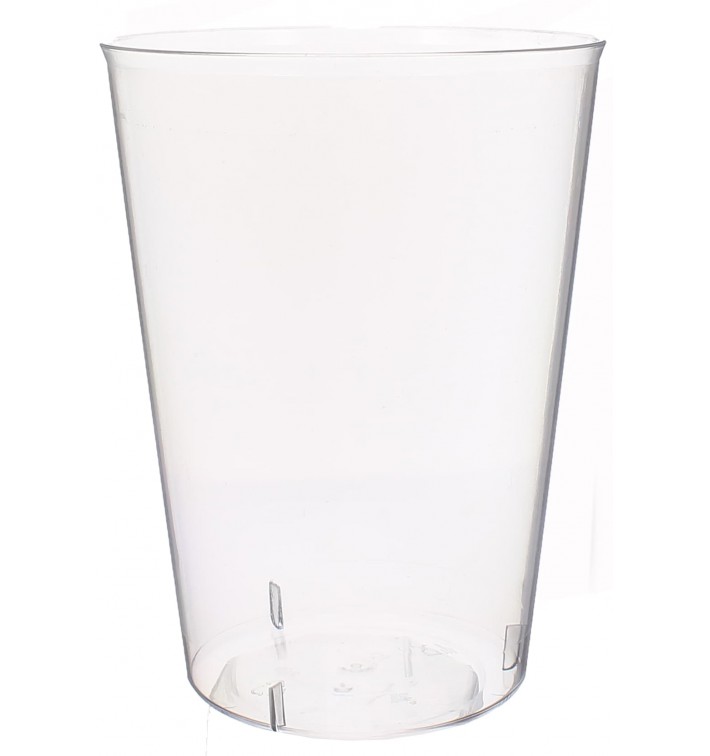 Plastic pint PS glas Geïnjecteerde glascider 600 ml (500 stuks)