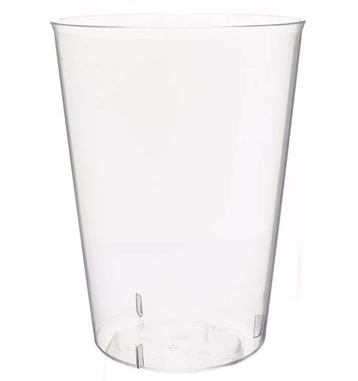 Plastic pint PS glas Geïnjecteerde glascider 600 ml (500 stuks)