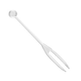 Plastic vleespennen "Snack Stick" transparant 9cm (1650 stuks)