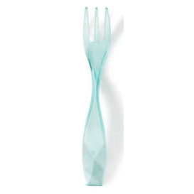 Proeving mini vork "Charme" Water groen 10cm (2400 stuks)