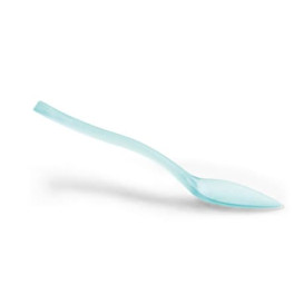 Proeving theelepel "Charme" Water groen 10cm (2400 stuks)