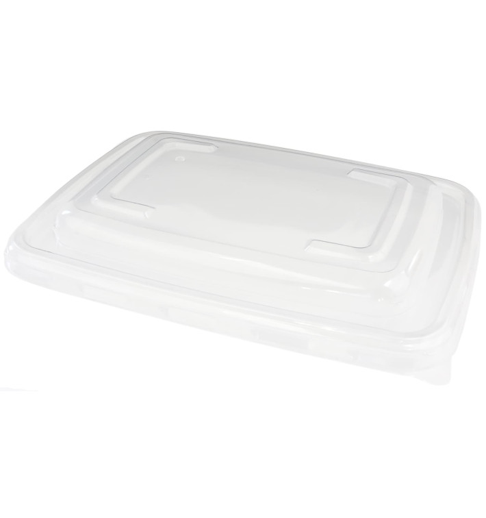 Couvercle en Plastique PP pour Barquette 230x165mm (150 Utés) Couvercle en Plastique PP pour Barquette 230x165mm (150 Utés)