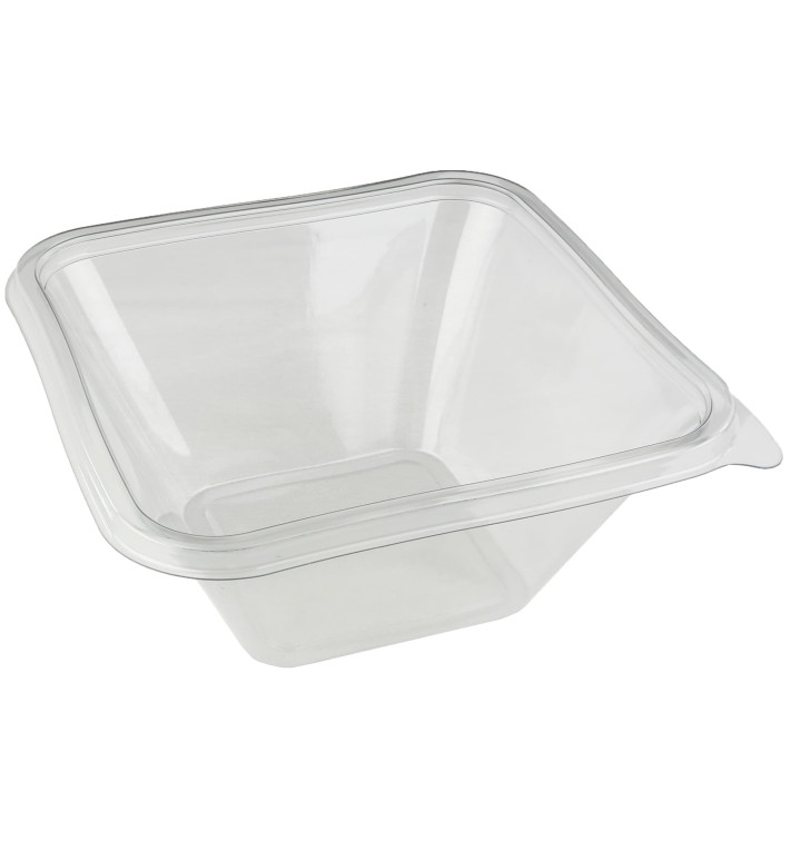 Plastic Kom PET "Impression" 1000ml 17x17x8cm (50 stuks) 