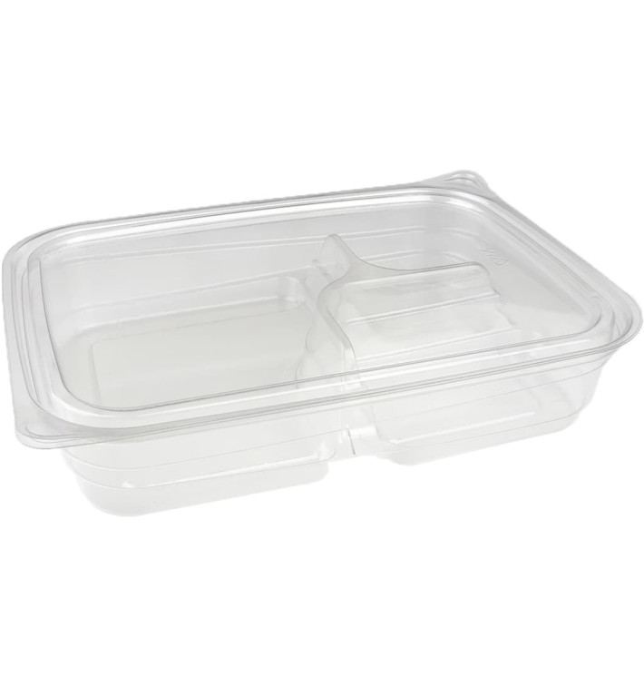 Plastic deli Container PET 3C 700ml 22x16x4cm (300 stuks)