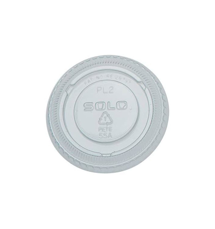 Couvercle Plat Fermé PET Cristal Ø6,6cm (2500 Utés) Couvercle Plat Fermé PET Cristal Ø6,6cm (2500 Utés)