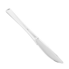 Plastic mes gemetalliseerd 20cm (50 stuks) 