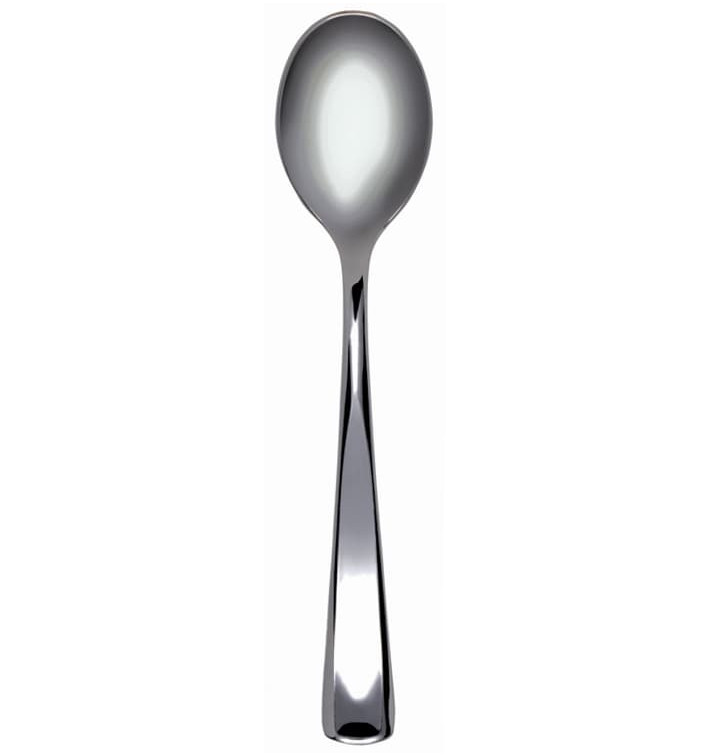 Plastic lepel gemetalliseerd 17,5cm (50 stuks) Plastic lepel gemetalliseerd 17,5cm (50 stuks)