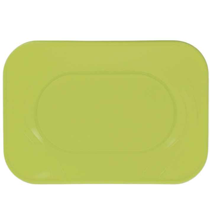 Plateau PP "X-Table" Citron vert 330x230mm (60 Utés)