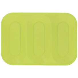 Plateau PP "X-Table" 3C Citron vert 330x230mm (30 Utés)