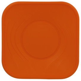 Assiette Plastique PP "X-Table" Orange 180mm (8 Utés)