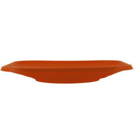 Assiette Plastique PP "X-Table" Orange 180mm (8 Utés)