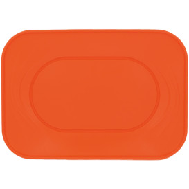 Plateau Plastique PP "X-Table" Orange 330x230mm (60 Utés)