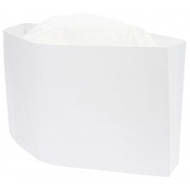Calot Cuisinier Papier Blanc (100 unités)