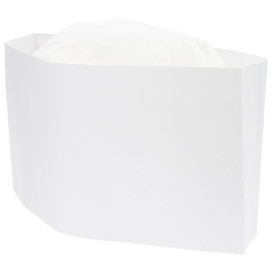 Calot Cuisinier Papier Blanc (1000 unités)