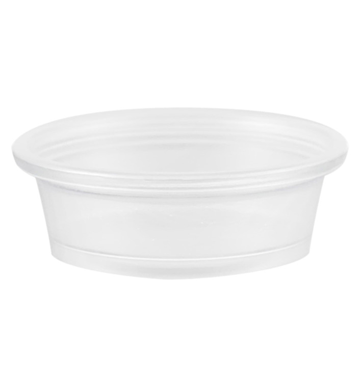 Plastic PP Soufflébeker transparant 15ml Ø4,8cm (2500 stuks) Plastic PP Soufflébeker transparant 15ml Ø4,8cm (2500 stuks)