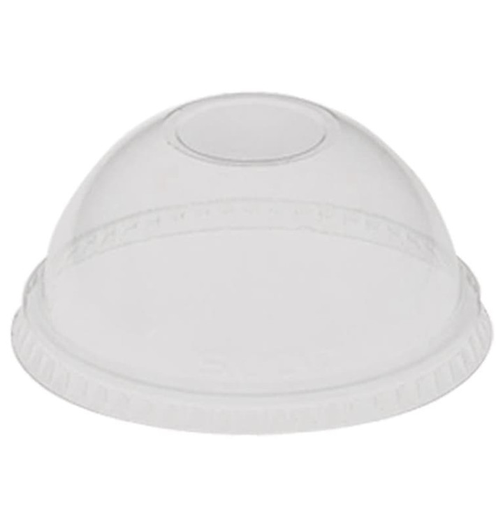 Couvercle Dôme Fermé PET Cristal Ø9,2cm (100 Unités) Couvercle Dôme Fermé PET Cristal Ø9,2cm (100 Unités)
