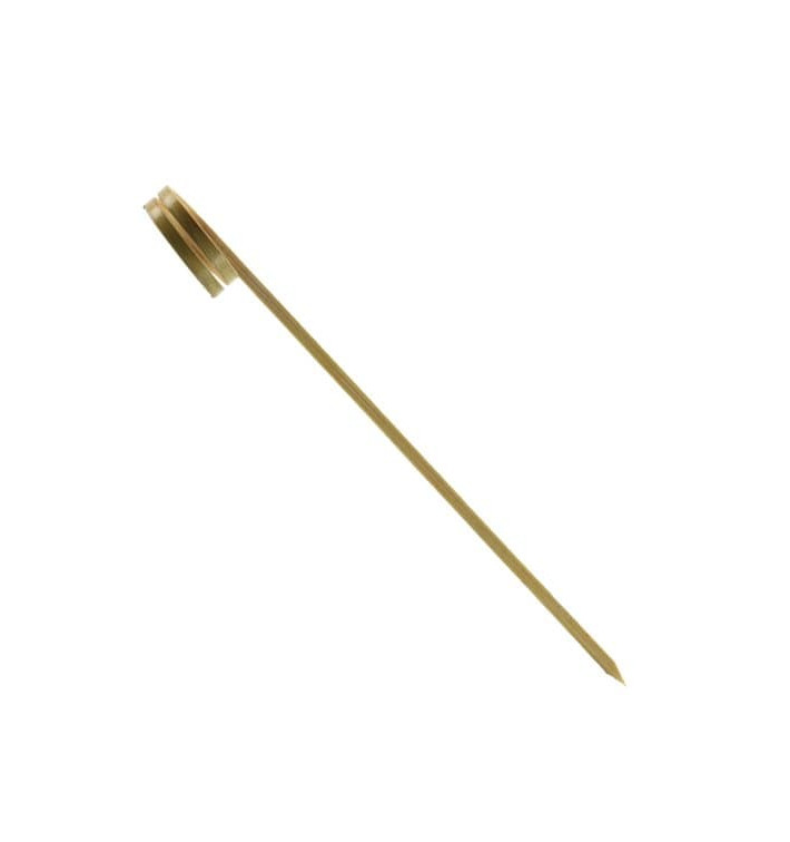 Bamboe vleespennen met ribbel hendel Design 18cm (10 stuks) Bamboe vleespennen met ribbel hendel Design 18cm (10 stuks)