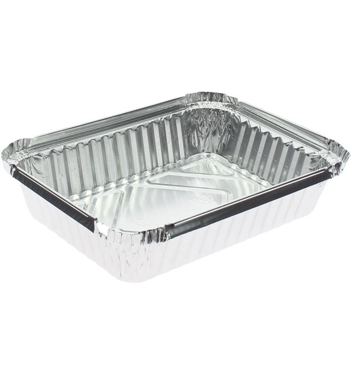 Folie pan "6 Cannelloni" 590ml 19,1x14,1x3,3cm (1000 stuks)