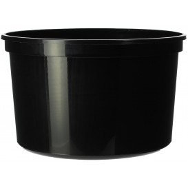 Pot en Plastique Noir 500cc Ø11,5cm (500 Unités)
