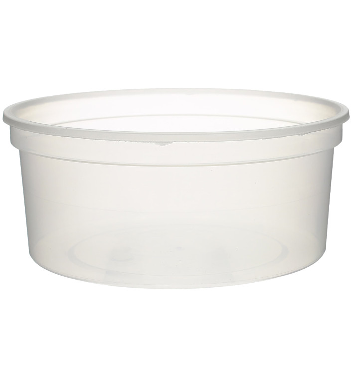 Pot en Plastique Transparent 350ml Ø11,5cm (50 Utés) Pot en Plastique Transparent 350ml Ø11,5cm (50 Utés)