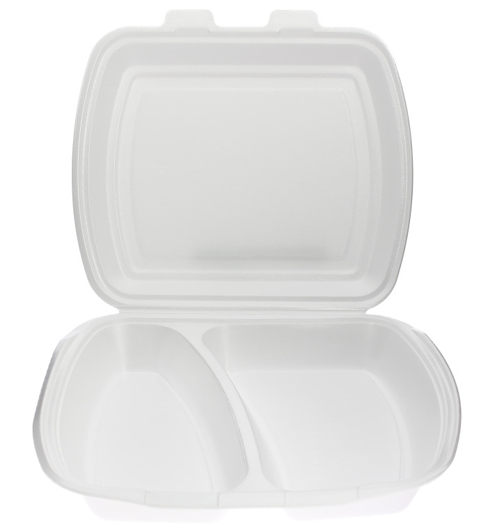 Boîte en FOAM 2 Compartiments 240x210x70mm (250 Unités) Boîte en FOAM 2 Compartiments 240x210x70mm (250 Unités)