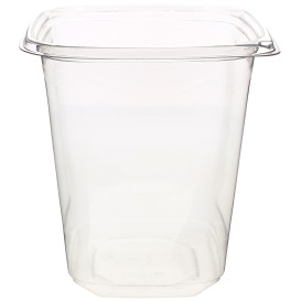 Bol en Plastique PET 1000ml 120x120x130mm (50 Utés)