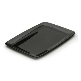 Plateau Rectangulaire dur Noir 20x28 cm (100 Utés)