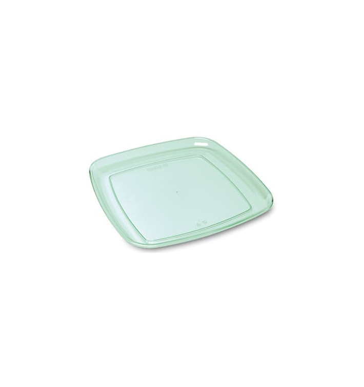 Plateau en Plastique Dur Transparent 35x35cm (25 Utés) Plateau en Plastique Dur Transparent 35x35cm (25 Utés)