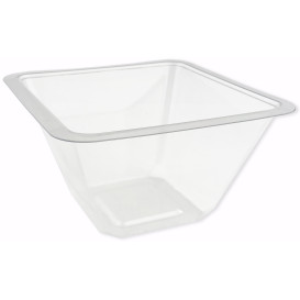 Plastic Kom PET hittebestendig 375ml 12x12x7cm (50 stuks) 