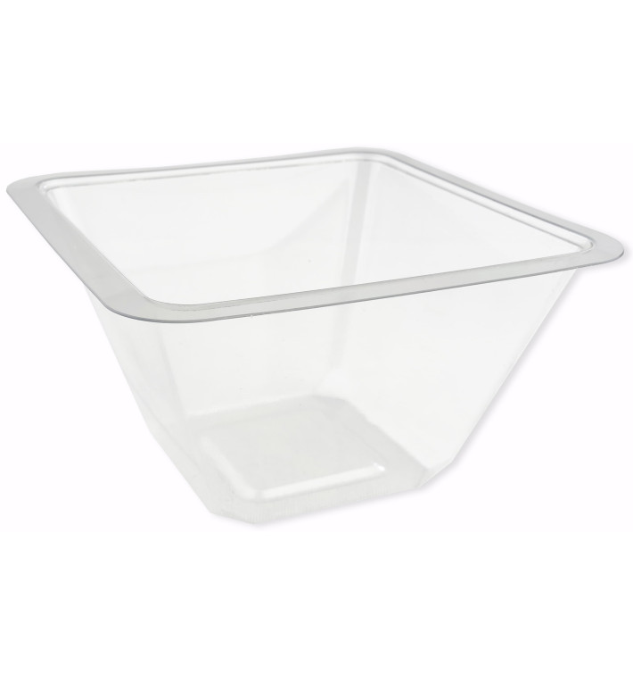 Plastic Kom PET hittebestendig 375ml 12x12x7cm (50 stuks) 