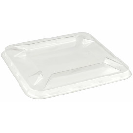 Plastic Deksel voor mini-Kom PET 9x9cm (300 stuks)