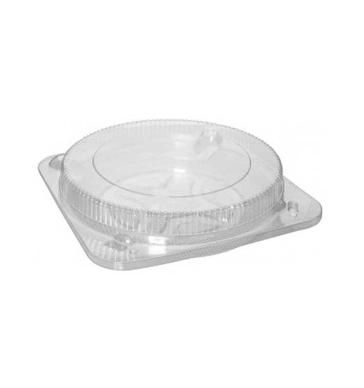 Plastic cakedoos transparant Ø26cm (150 stuks) Plastic cakedoos transparant Ø26cm (150 stuks)