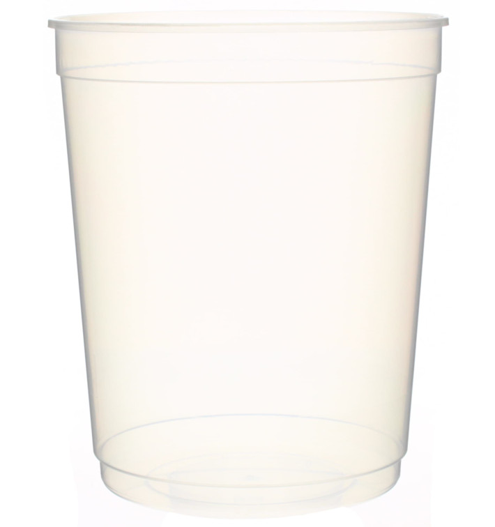 Plastic deli Container PP transparant 1000 ml Ø11,5cm (250 stuks) Plastic deli Container PP transparant 1000 ml Ø11,5cm (250 stuks)